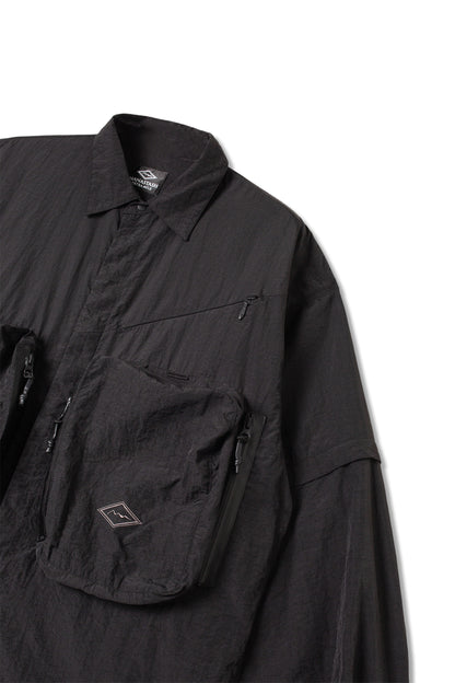 Extra Mile Cargo Pk Shirts (Black)