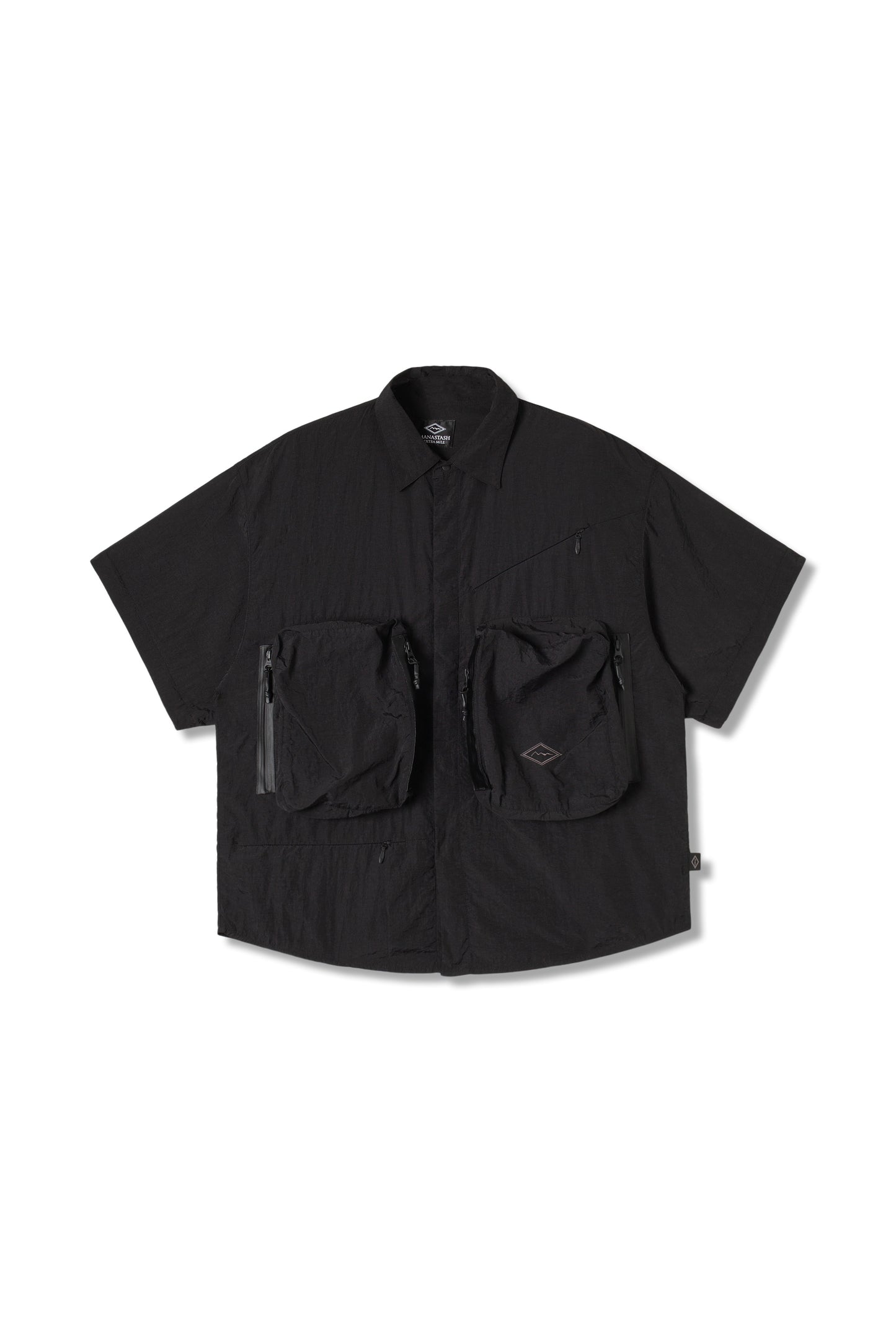 Extra Mile Cargo Pk Shirts (Black)