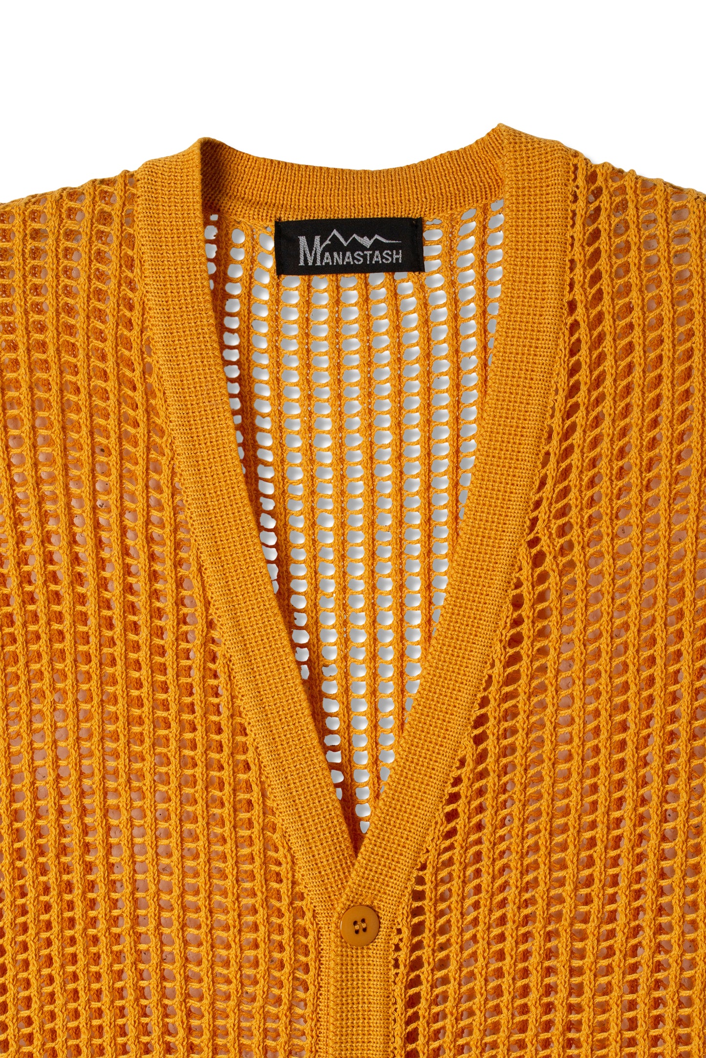 Mesh Kurtigan (Yellow)