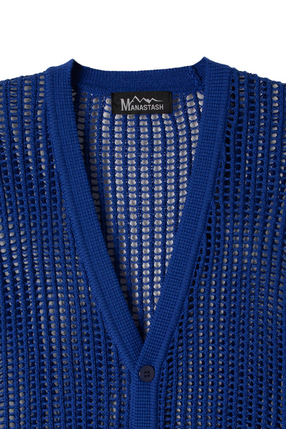 Mesh Kurtigan (Blue)