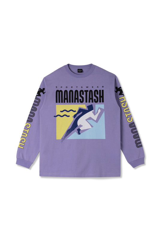 Re:Ctn L/S Tee T&F (Lavender)