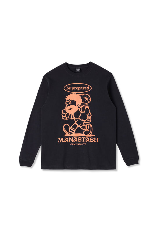 L/S Tee Be Prepared (Black)