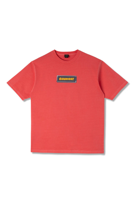 Pumice Tee Caution! (Red)