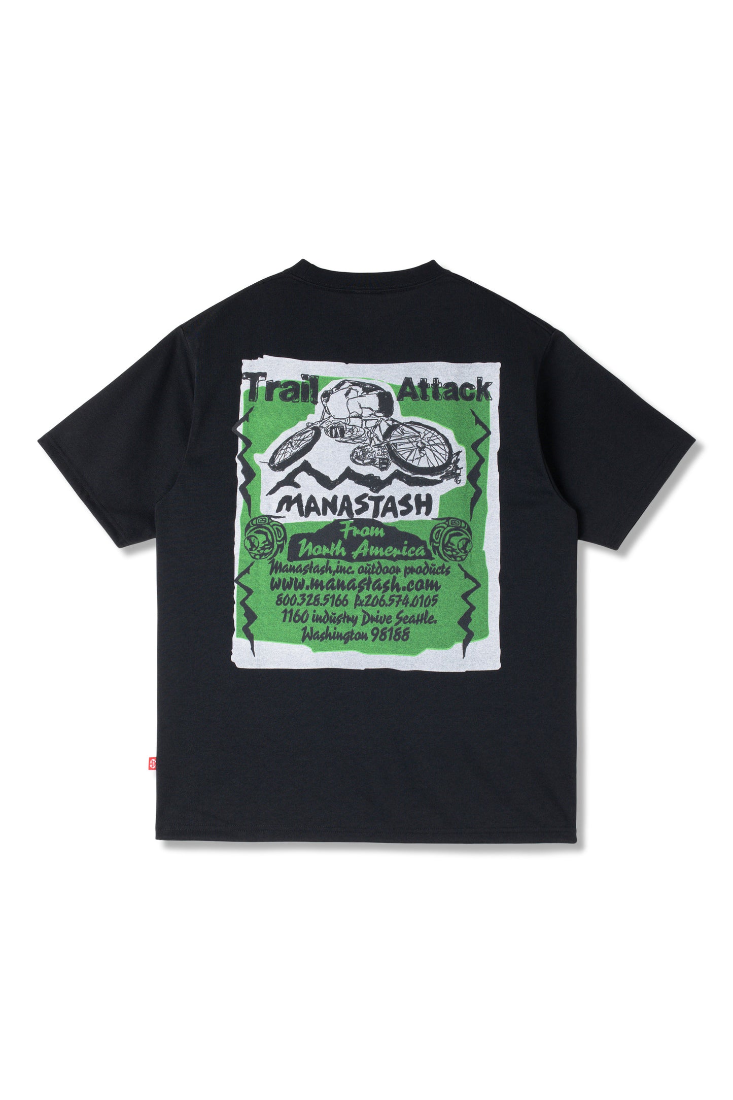 Re:Poly Tee Trail Attack (Black)