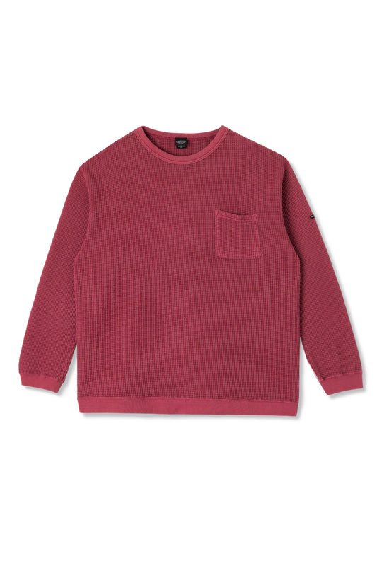 Heavy Snug Thermal Long Sleeve Tee '25 (Wine)