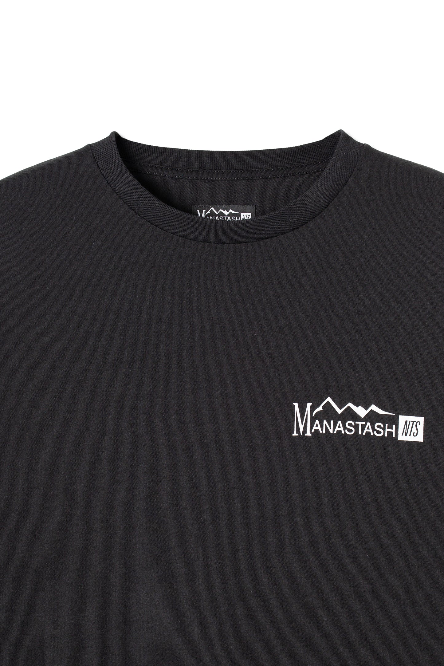 NTS x Manastash Long sleeve T-shirt - Black