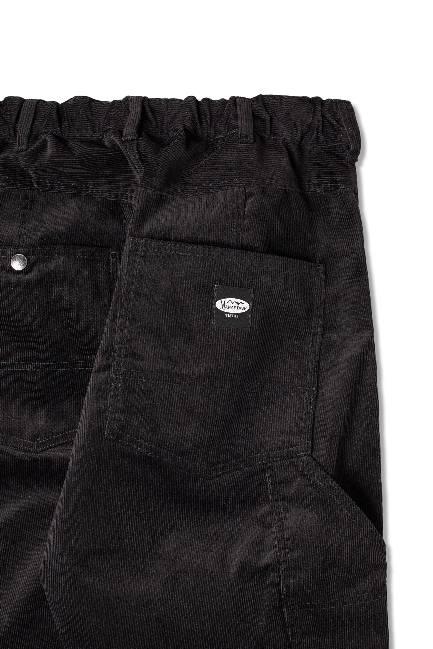 Corduroy Painter Pants (Black)