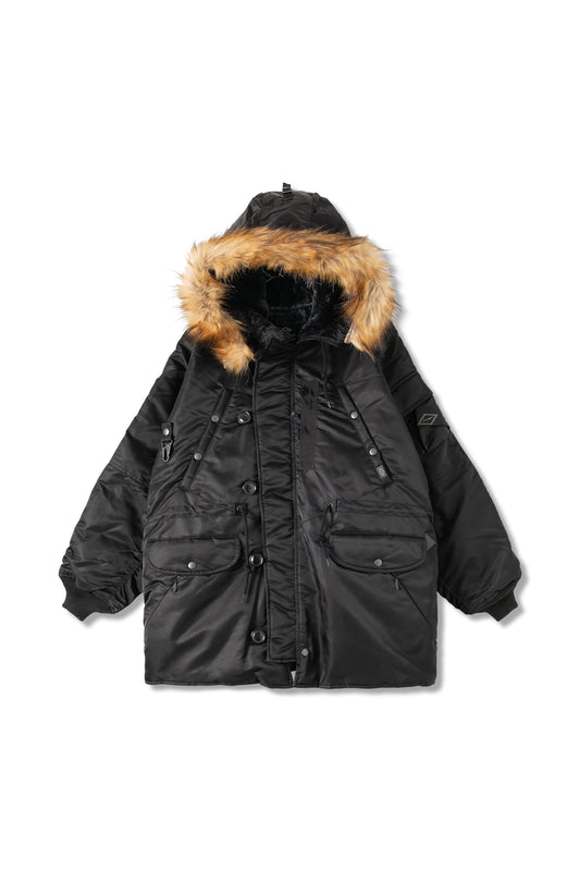 Extra Mile N-3 Field Coat (Black)