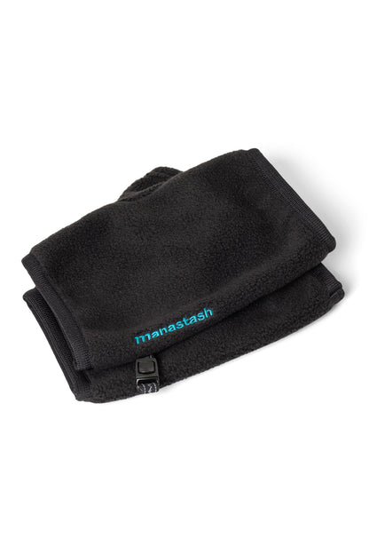 Fleece Fingerless Gloves (Black)