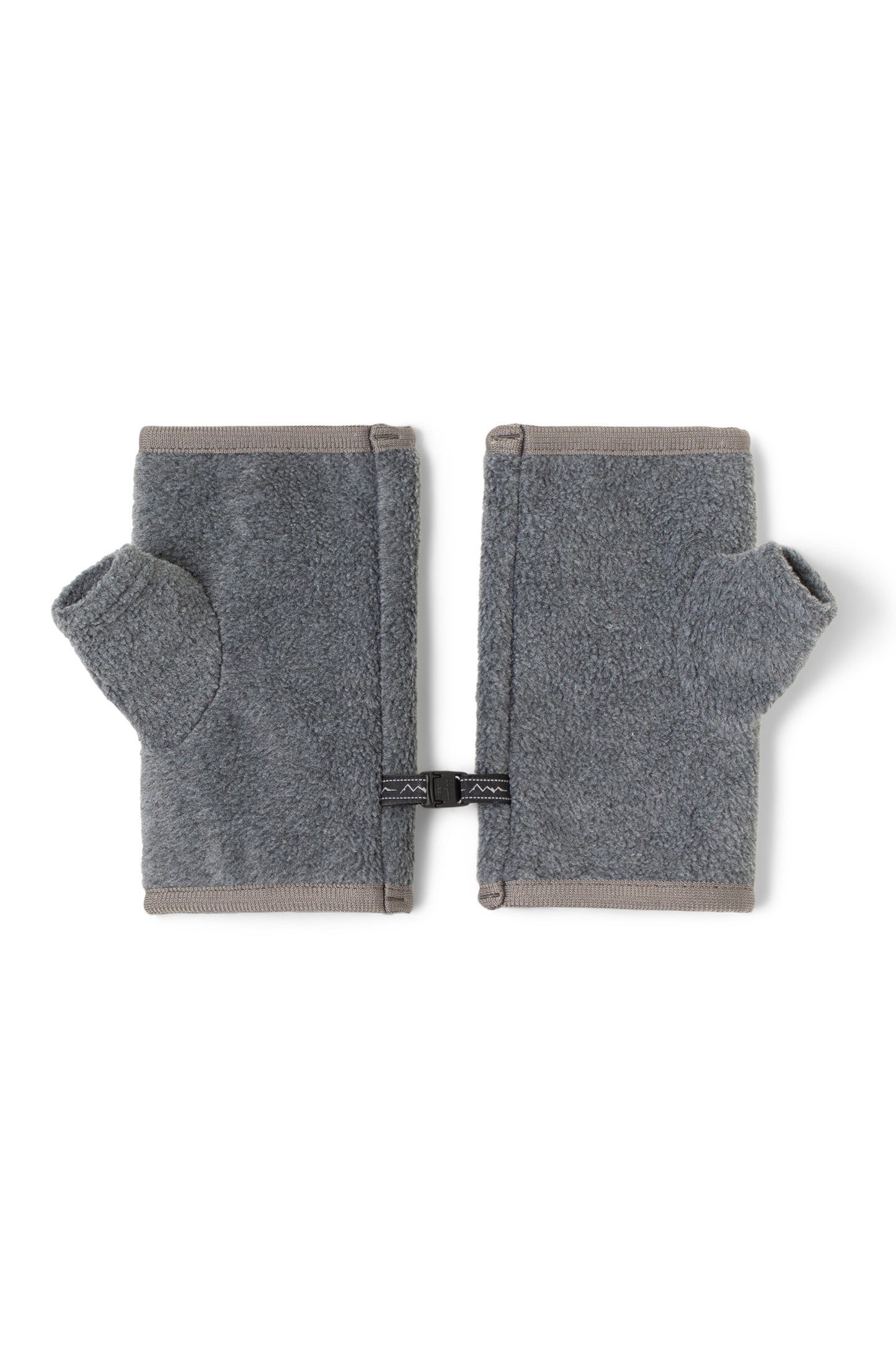 Fleece Fingerless Gloves (Charcoal)