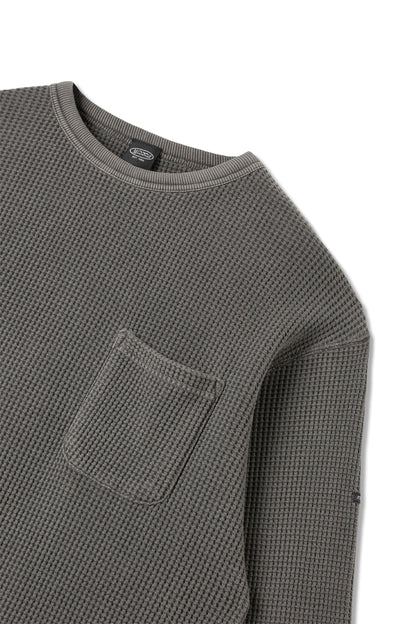 Heavy Snug Thermal Long Sleeve Tee (Black)