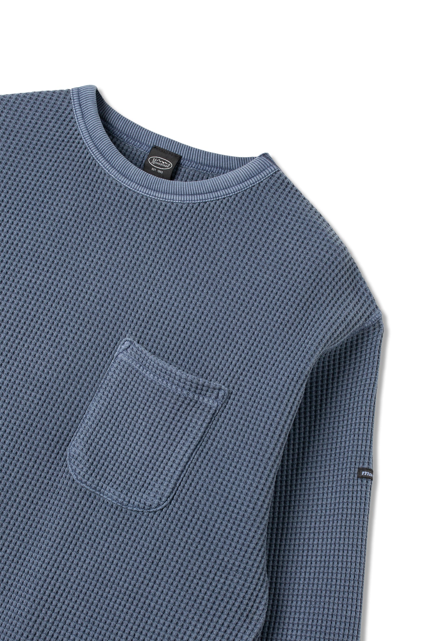 Heavy Snug Thermal Long Sleeve Tee (Navy)