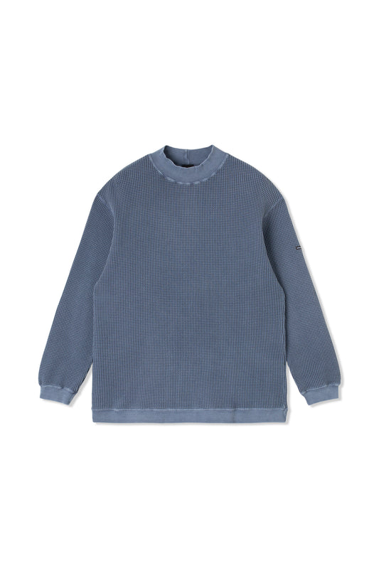 Heavy Snug Thermal Mock Neck (Navy)