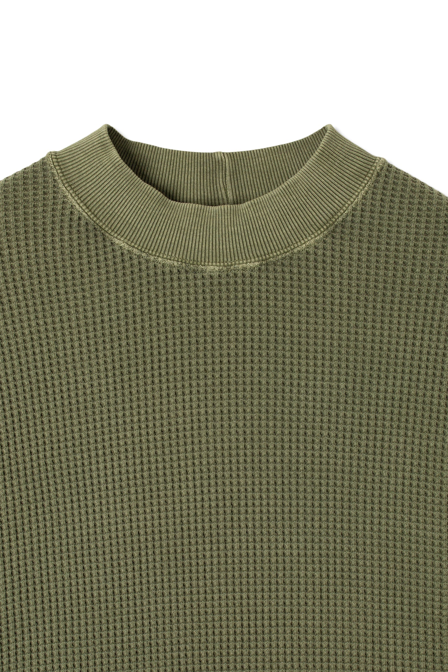 Heavy Snug Thermal Mock Neck (Olive)