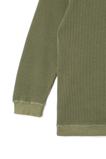 Heavy Snug Thermal Mock Neck (Olive)