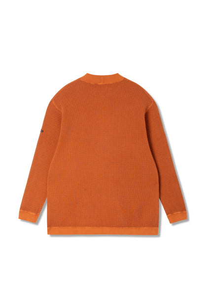 Heavy Snug Thermal Mock Neck (Tan)