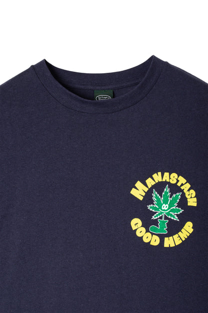 Hemp Tee Good Hemp (Navy)