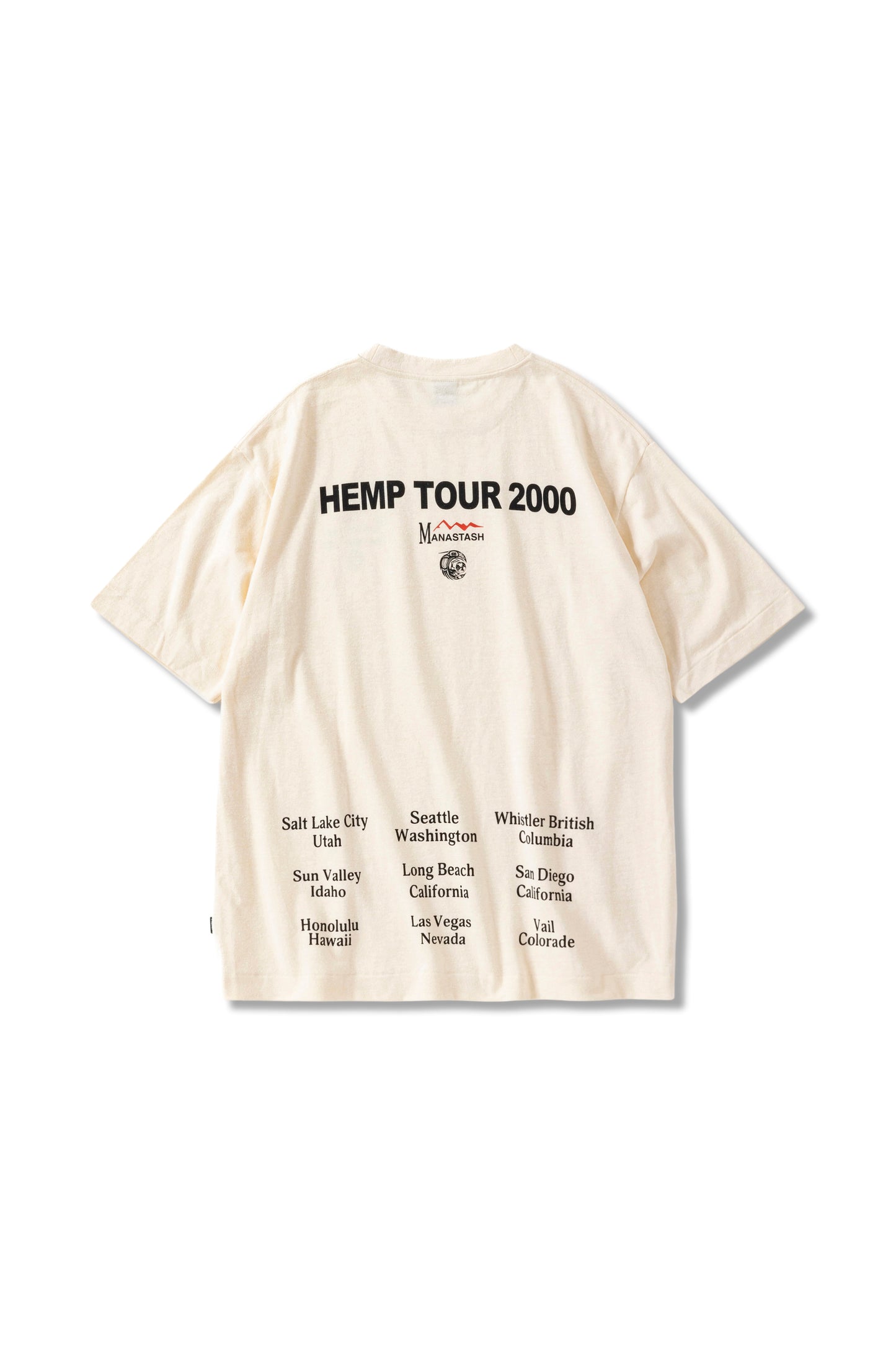 Hemp Tee Tour 2000 (Natural)