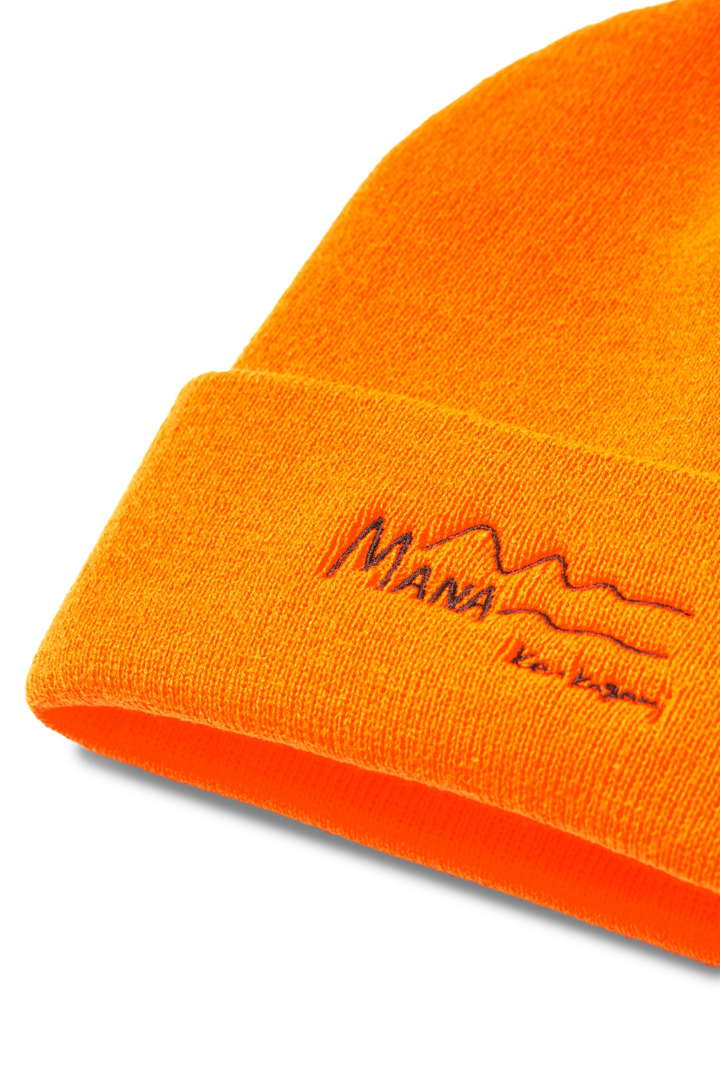 Kens Beanie MST Logo - Orange