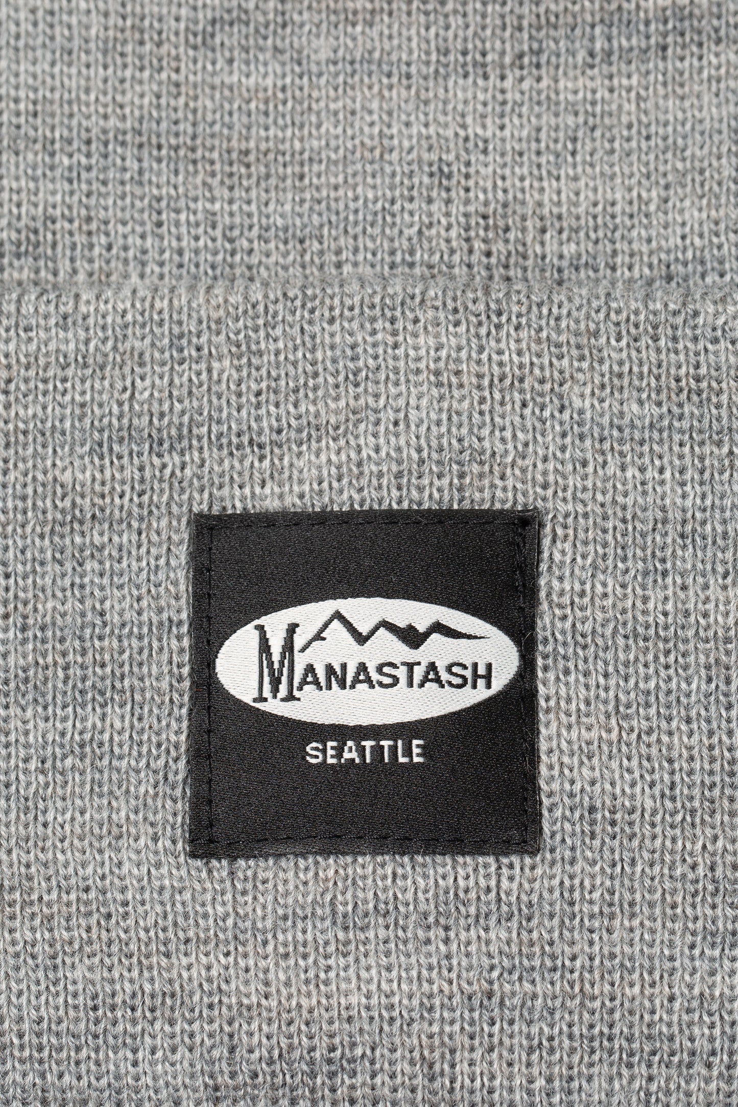 Patched Beanie (Oxford)