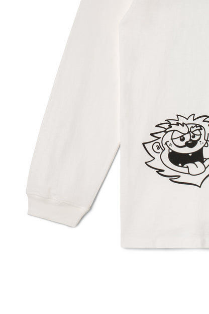 Pumice Long Sleeve Tee Mushroom (White)