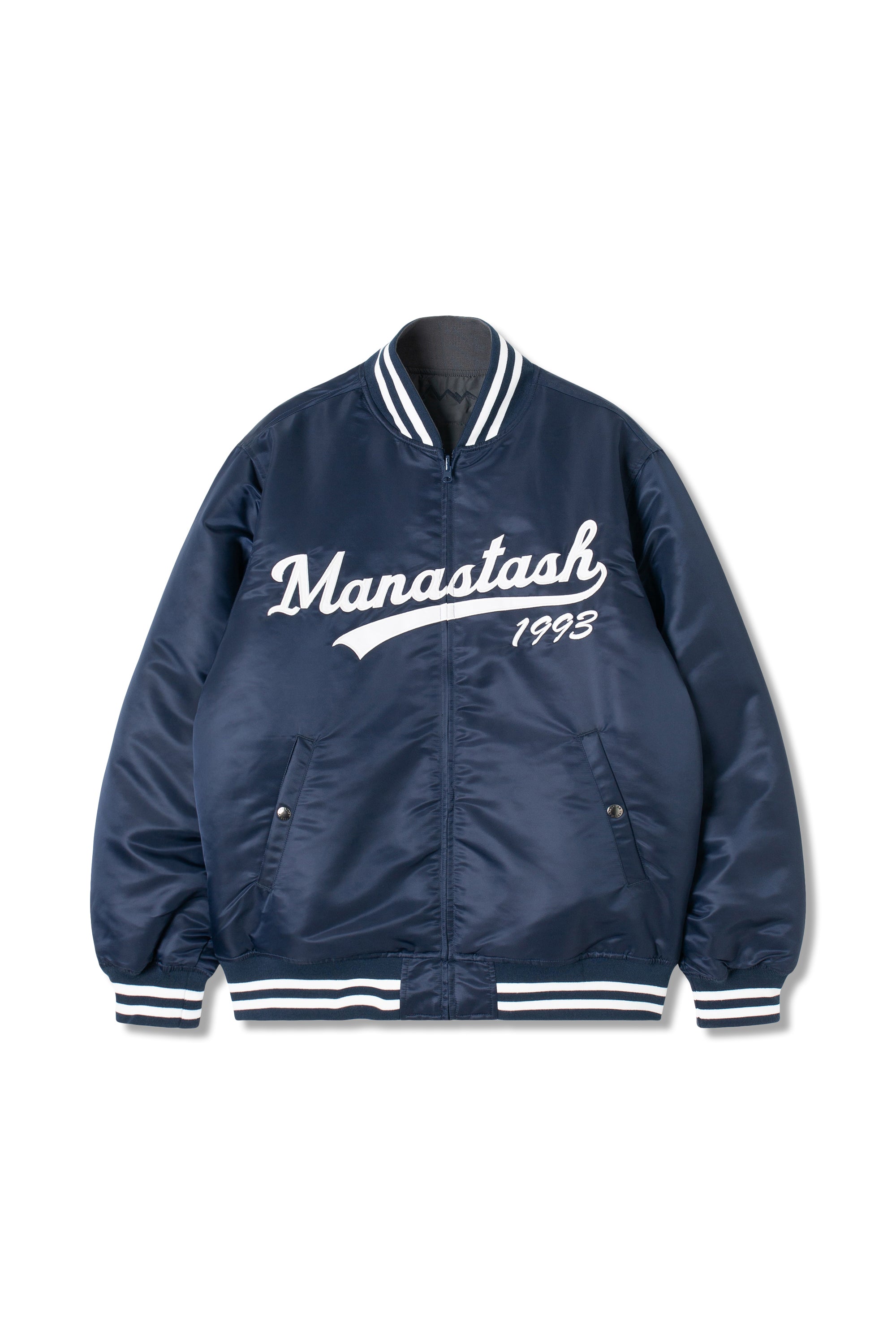 Nylon deals varsity jacket