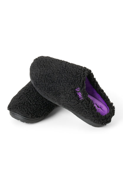 Subu X Manastash Boa Fleece Sliders (Black)