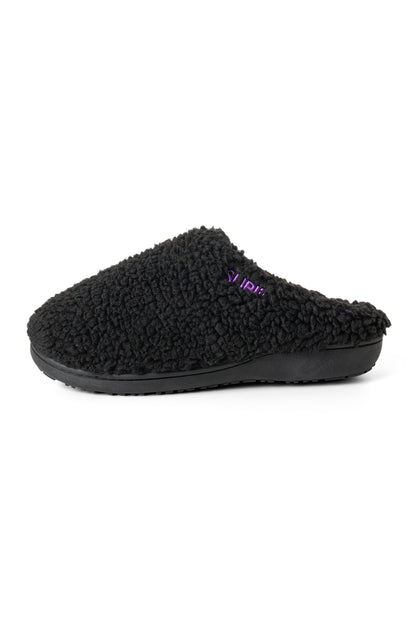 Subu X Manastash Boa Fleece Sliders (Black)