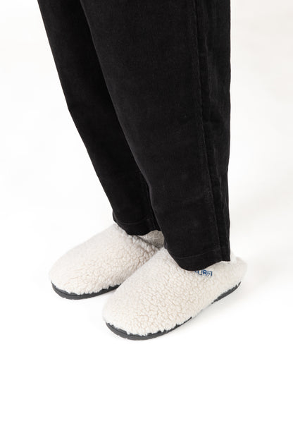 Subu X Manastash Boa Fleece Sliders (Natural)