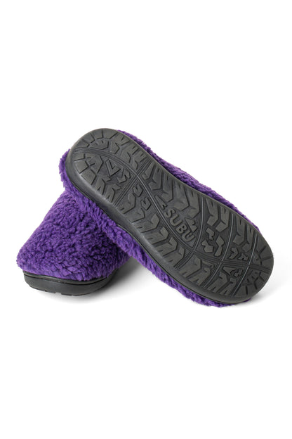 Subu X Manastash Boa Fleece Sliders (Purple)