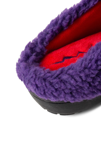 Subu X Manastash Boa Fleece Sliders (Purple)