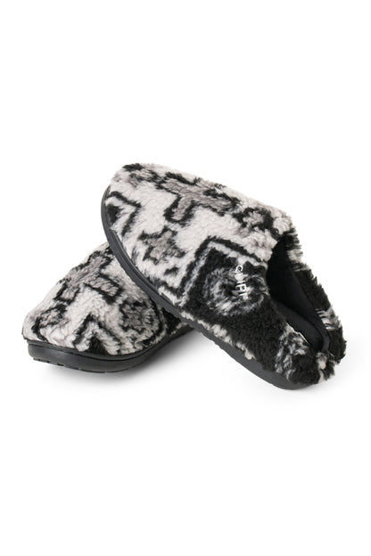 Subu X Manastash Chimayo Fleece Sliders (Black)