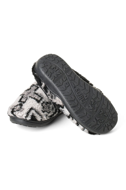 Subu X Manastash Chimayo Fleece Sliders (Black)