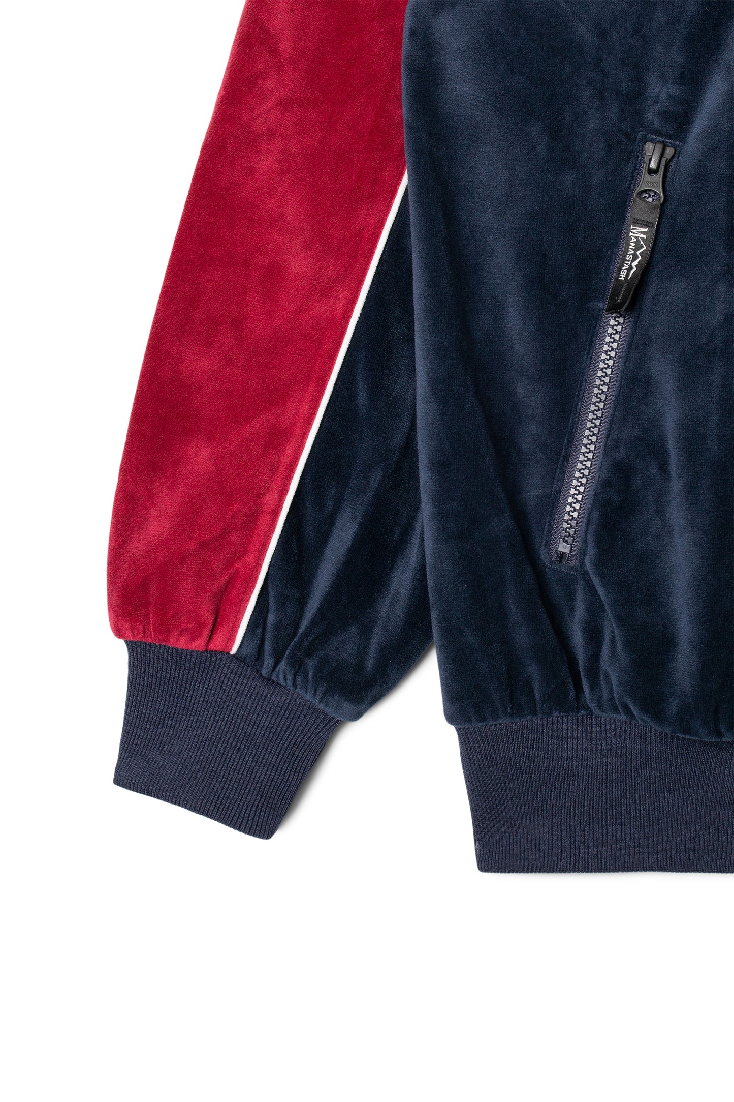 Velvet Track Jacket (Navy)