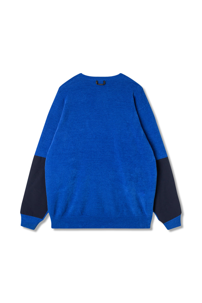 Mole Knit Crew (Blue)