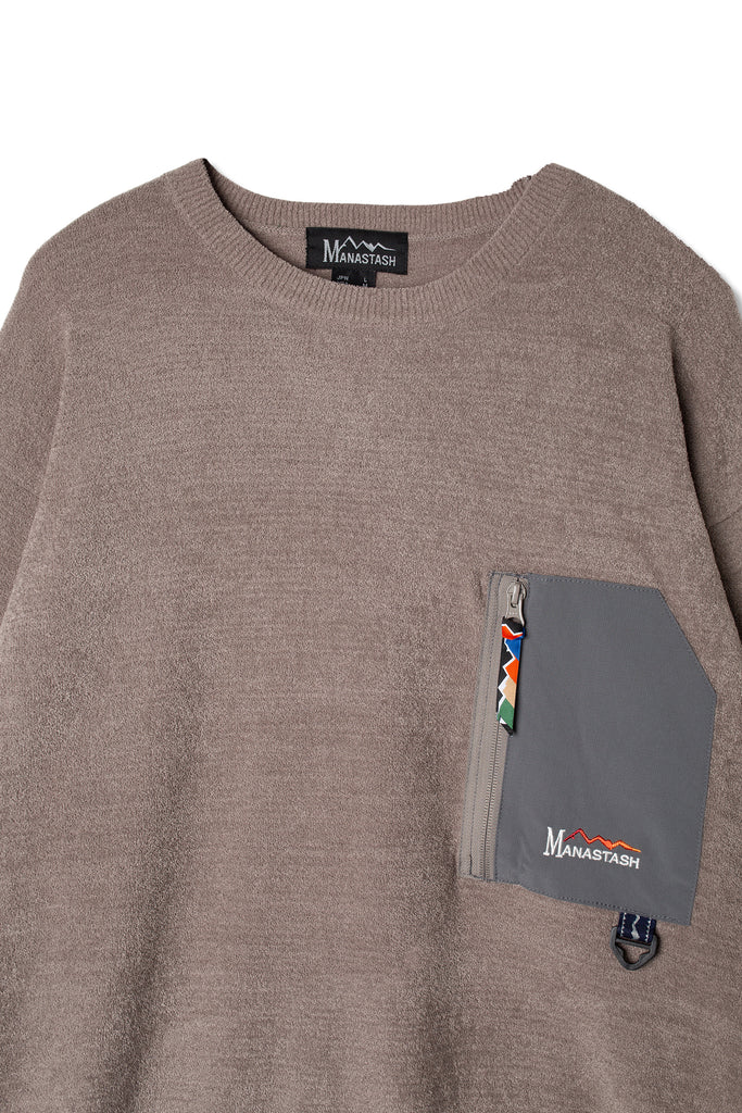 Mole Knit Crew (Grey)