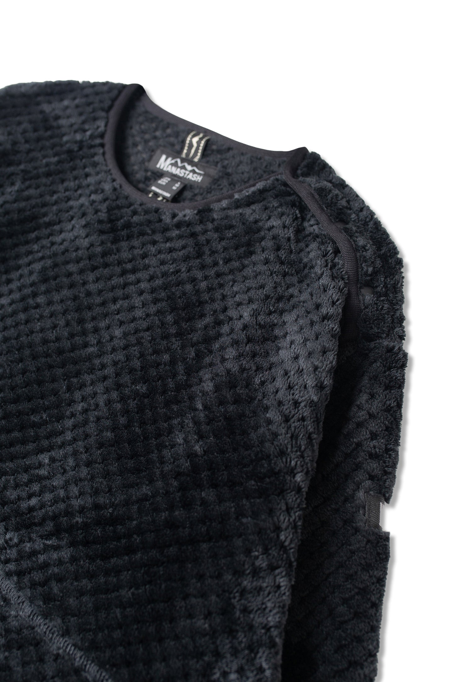 Thermal Fleece Pullover (Black)