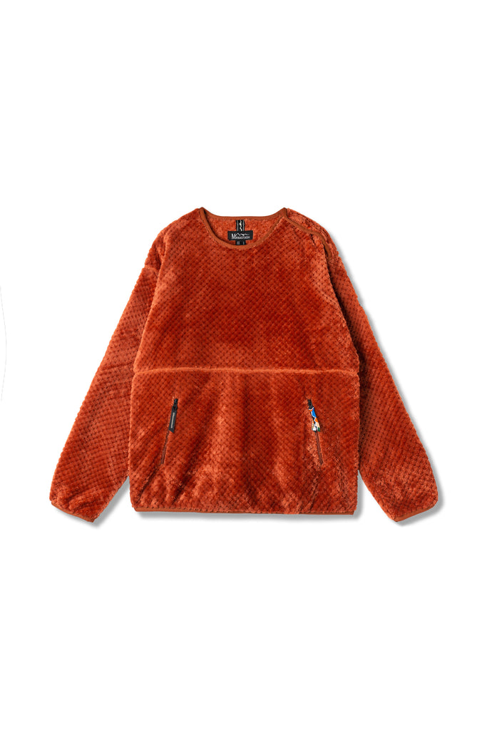 Thermal Fleece Pullover (Rust)
