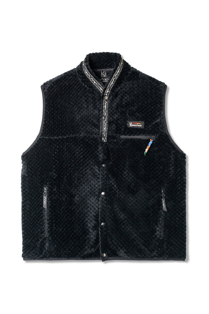 Thermal Fleece Vest (Black)
