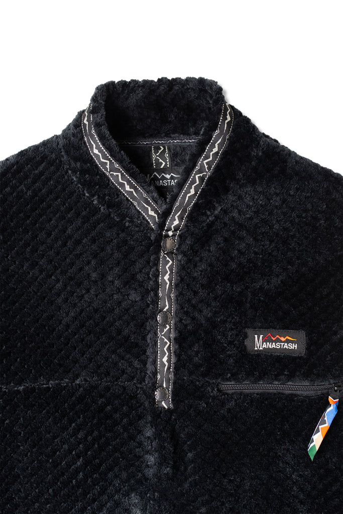 Thermal Fleece Vest (Black)